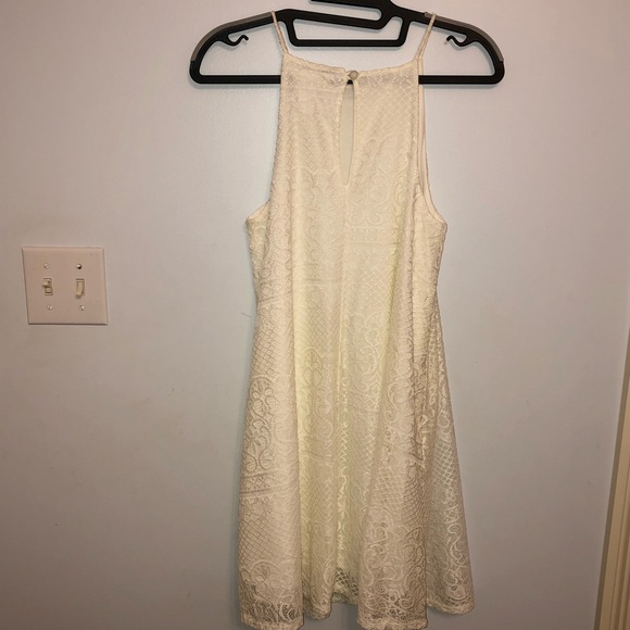 NWT White Dress Spaghetti Strap Medium Slip Dress - Picture 3 of 6